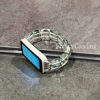 Dây đeo đàn hồi nhựa trong suốt cho Huawei Fit 3/4/4Pro, Honor Band 6/7 - 77.000đ
