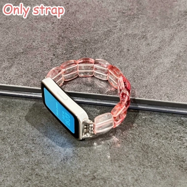 Dây đeo đàn hồi nhựa trong suốt cho Huawei Fit 3/4/4Pro, Honor Band 6/7 - 77.000đ