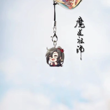 Dây Đeo Điện Thoại Acrylic Mo Dao Zu Shi Meme Phiên Bản Q Pendent MDZS Lan Wangji và Wei Wuxian Giá 19.900 VND