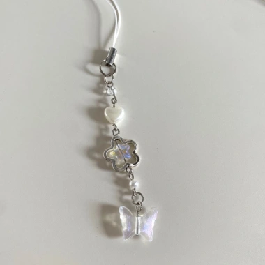 Dây đeo điện thoại cổ tay Star Bowknot Butterfly – charm anti‑lost Y2K, dây buộc an toàn, giá chỉ 63.494 VND 9 Dây đeo điện thoại cổ tay Star Bowknot Butterfly – charm anti‑lost Y2K, dây buộc an toàn, giá chỉ 63.494 VND 9
