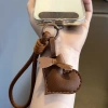 Dây đeo điện thoại da đa năng chống mất, túi bền, móc khóa, đeo cổ tay - Giao nhanh 2