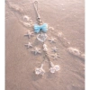 Dây đeo điện thoại Noiry Blue Bow Charm bướm treo điện thoại, túi xách 25.000đ 4