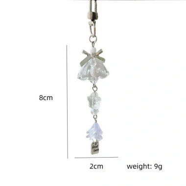 Dây đeo điện thoại SEIZ6O cá vàng may mắn DIY chống mất, thiết kế hoa cho cô gái - Giá 46.200₫ 2
