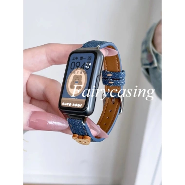 Dây đeo đồng hồ cao bồi gấu nhỏ cho Huawei Band 10/9/8, Honor Band 9 - 81.400₫