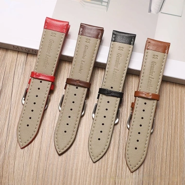 Dây đeo đồng hồ da thật 12-24mm da bò trơn - Thể thao, giá chỉ 55.000đ