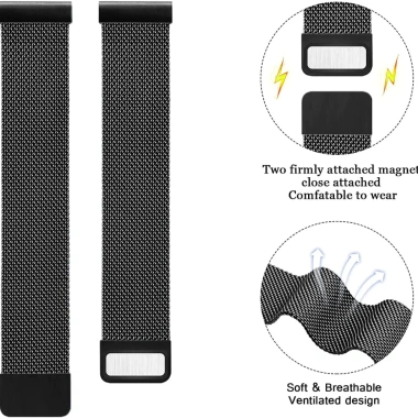 Dây đeo đồng hồ Milanese thép không gỉ cho Amazfit Balance 2 - Giá chỉ 68.673₫