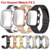 Dây đeo đồng hồ nam nữ thép không gỉ vỏ TPU cho Huawei Watch Fit 4 Fit4 Pro Fit 3 - 149.458₫