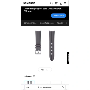 Dây đeo đồng hồ Samsung Galaxy Watch 3 - Dây zin chính hãng, giảm giá 130k