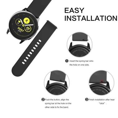 Dây Đeo Đồng Hồ Silicon Haylou Solar Plus RT3 RT2 RS3 RS4 - Thể Thao, Thoáng Khí