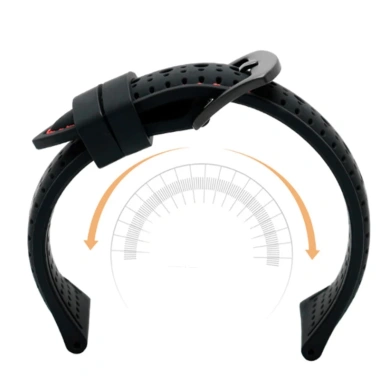 Dây đeo đồng hồ YIFILM cao su silicon thoáng khí, khóa bạc, tương thích T-issot Omega 18-24mm - Giá 98.900₫ 6