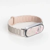 Dây đeo gốm cho Xiaomi Mi Smart Band 8‑10, có thể giặt, thể thao, phù hợp nữ, giảm giá 10