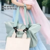 Dây đeo hành lý da chắc chắn - Khóa da, móc da, giữ túi cố định, ngăn trượt, ngăn giảm cân 4