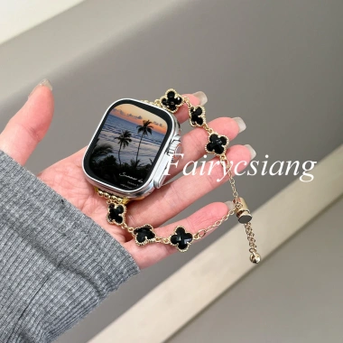 Dây đeo hạt cỏ ba lá pha lê cho Huawei & Honor Band - Giá ưu đãi 88.440₫