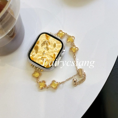Dây đeo hạt cỏ ba lá pha lê cho Huawei & Honor Band - Giá ưu đãi 88.440₫