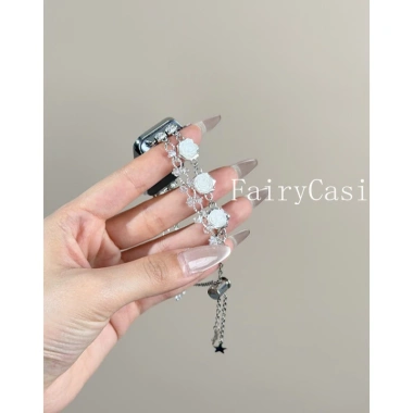 Dây đeo hạt hồng trắng cho Huawei Band Fit 3/4/4Pro & Honor Band 6/7/8/9 - Vòng tay thời trang, giảm giá 126.500₫ 3 Dây đeo hạt hồng trắng cho Huawei Band Fit 3/4/4Pro & Honor Band 6/7/8/9 - Vòng tay thời trang, giảm giá 126.500₫ 3