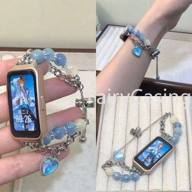 Dây đeo hạt màu Dreamy cho Huawei Band 10/9/8 & Honor Band 8/9 – Thay thế, chỉ 128.700₫
