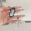 Dây đeo hạt pha lê cỏ ba lá cho Xiaomi Mi Band 10-3, NFC, thể thao, giá 107.800₫ 4