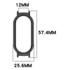 Dây đeo khóa từ tính gốm cho Xiaomi Mi Band 10/9/8 – Thời trang màu trơn, giảm giá 7