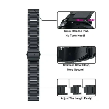 Dây đeo kim loại 22mm 20mm thép không gỉ cho Huawei Watch GT5 41-46mm 58.300 VND 3 Dây đeo kim loại 22mm 20mm thép không gỉ cho Huawei Watch GT5 41-46mm 58.300 VND 3