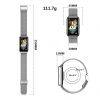 Dây Đeo Kim Loại Không Gỉ Thoáng Khí cho Galaxy Fit 3 SM-R390 Vòng Tay Correa 5