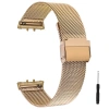 Dây Đeo Kim Loại Không Gỉ Thoáng Khí cho Galaxy Fit 3 SM-R390 Vòng Tay Correa 10