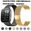 Dây đeo kim loại không gỉ, từ tính, thay thế cho Amazfit Bip 6, Bip 5, Bip 3, 3Pro - 22mm/20mm, giá chỉ 66.335₫