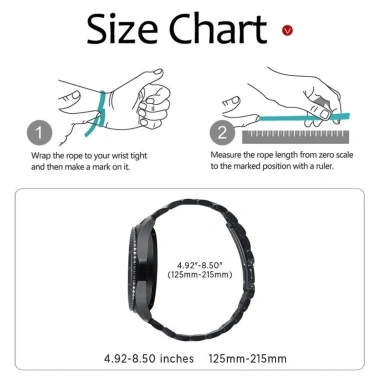 Dây Đeo Kim Loại Không Gỉ YIFILM 18-22mm Dành Cho Đồng Hồ Thông Minh Samsung Huawei Fossil - Giá Ưu Đãi 90.981₫