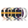 Dây Đeo Kim Loại Mắt To Mi Band 10‑3 Pro & Redmi Watch 4 - Chính Hãng, 129k, Bền Đẹp 6