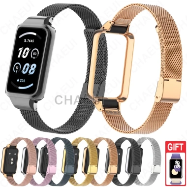 Dây đeo kim loại thép không gỉ cho Honor Band 9 - Vòng tay sang trọng, giảm giá 124.080 VND