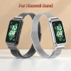 Dây đeo kim loại thép không gỉ cho Huawei Band 10 9 8 7 6 và Honor Band 6 7 Thay thế sang trọng bền bỉ