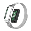 Dây đeo kim loại thép không gỉ cho Huawei Band 10 9 8 7 6 và Honor Band 6 7 Thay thế sang trọng bền bỉ 8