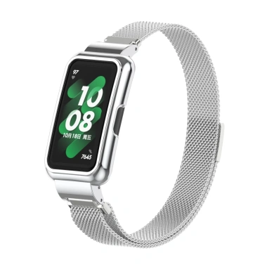 Dây đeo kim loại thép không gỉ cho Huawei Band 10/9/8/7/6 & Honor Band 6/7 - Thay thế từ tính, giảm giá 17%