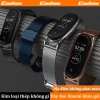 Dây đeo kim loại thép không gỉ, khóa từ tính cho Mi Band 10/9/8/7/6/5/4/3 – chỉ 135.000 VNĐ