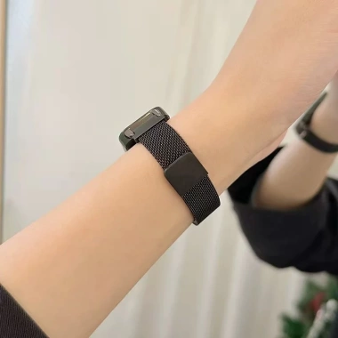 Dây đeo kim loại thép không gỉ từ tính cho Huawei Band 10/9/8/7/6 & Honor 7/6