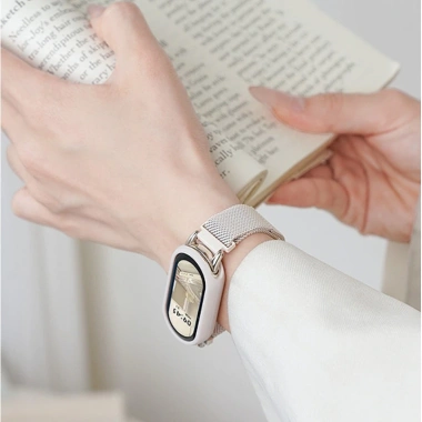Dây đeo kim loại từ tính Milan cho Xiaomi Mi Band 10-5 Bền chắc, Giá 117.499 VND