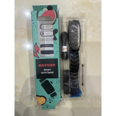 Dây đeo kim loại V shape mắt khoá vảy rồng cho Mi Band 4/5/6 – Chính hãng MIJOBS