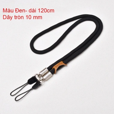 Dây đeo máy ảnh Vasile GS01 bện tròn cổ Nylon, đầu tháo nhanh – Giá 158.400₫