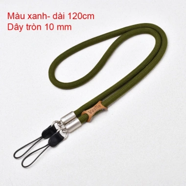 Dây đeo máy ảnh Vasile GS01 bện tròn cổ Nylon, đầu tháo nhanh – Giá 158.400₫