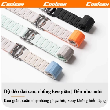 Dây đeo nam châm giáp bảo vệ cho Xiaomi Mi Band 8-9 & Smart Band 10-3 - Giá ưu đãi 198k 5