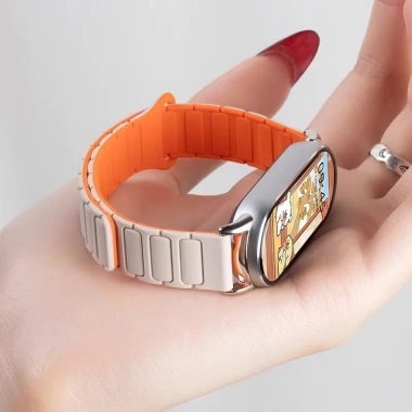 Dây đeo nam châm giáp bảo vệ cho Xiaomi Mi Band 8-9 & Smart Band 10-3 - Giá ưu đãi 198k 10