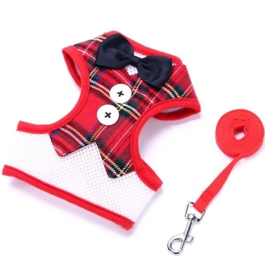 Dây Đeo Ngực Chó Mèo 1.2m Nơ Thoáng Khí, Điều Chỉnh Được, Nhẹ và Bền, An Toàn - Giá Ưu Đãi
