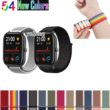 Dây đeo Nylon 20mm cho Huami Amazfit GTS2, GTS3, GTS4, Mini, Neo, Active, Active2 Giá chỉ 23.799 VND