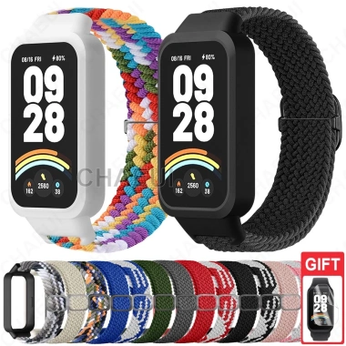 Dây đeo Nylon dệt khung vỏ cho Xiaomi Smart Band 9 Active & Redmi Smart Band 3 – Giá ưu đãi 80.080₫