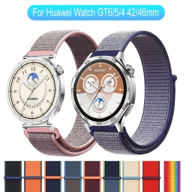 Dây đeo Nylon thể thao cho Huawei Watch GT6/GT5/GT4 46mm 41mm - thoáng khí, giảm 71.618₫