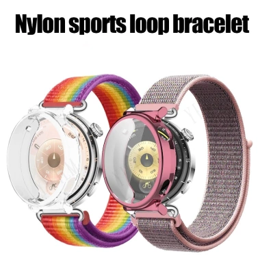 Dây đeo Nylon vỏ TPU cho Huawei Watch GT6 GT5 41mm-46mm - Thoáng khí, bền bì, giá 97.877₫