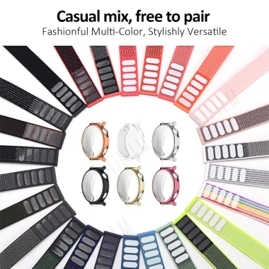 Dây đeo Nylon vỏ TPU cho Huawei Watch GT6 GT5 41mm-46mm - Thoáng khí, bền bì, giá 97.877₫