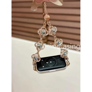Dây đeo pha lê sang trọng, điều chỉnh được cho Huawei Band 10/9/8/7/6 & Honor 9/7/6 - Đồ trang sức nữ