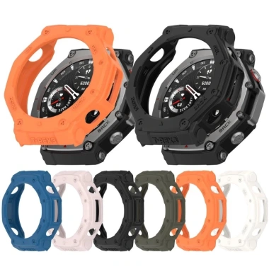 Dây đeo, Phim TPU, Vỏ mềm bảo vệ khung cho Amazfit T-rex 3 - Ốp lưng phụ kiện 2 Dây đeo, Phim TPU, Vỏ mềm bảo vệ khung cho Amazfit T-rex 3 - Ốp lưng phụ kiện 2
