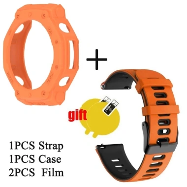 Dây đeo, Phim TPU, Vỏ mềm bảo vệ khung cho Amazfit T-rex 3 - Ốp lưng phụ kiện