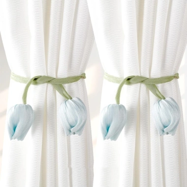 Dây đeo rèm hoa Tulip YITAQI - Điều chỉnh thời trang, khóa rèm đẹp cho phòng khách 10 Dây đeo rèm hoa Tulip YITAQI - Điều chỉnh thời trang, khóa rèm đẹp cho phòng khách 10